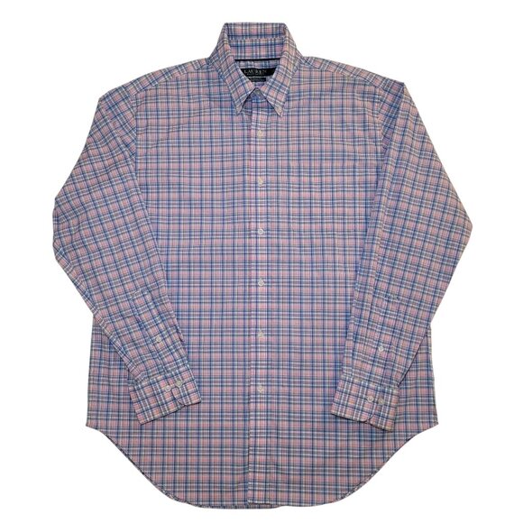Lauren Ralph Lauren Other - Lauren Ralph Lauren Button Up Shirt Mens Plaid Large Preppy Academia